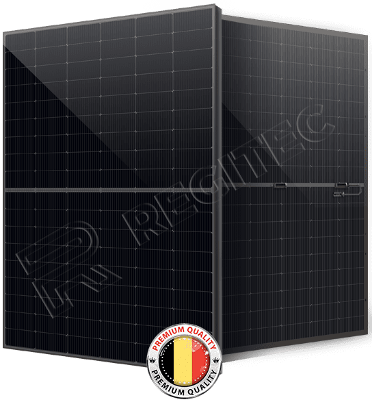 RMHT54-440AB2 Regitec RMHT54/430AB2 430W Glass-Glass All-Black Bifacial Solar Panel